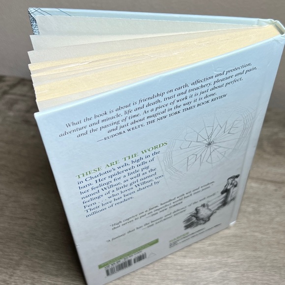 2012 “Charlotte’s Web” Hardcover 60th Anniversary Edition by E. B. White EUC!! - Picture 4 of 10